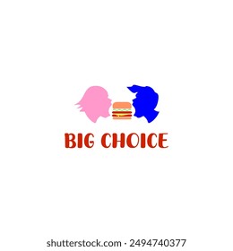 BURGER SHOP LOGO IN LARGE SIZES FOR ALL PEOPLE