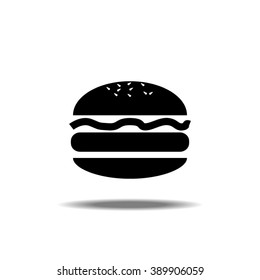 Burger Single Icon