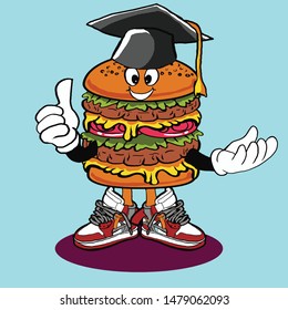 Burger student holds a bachelors degree
