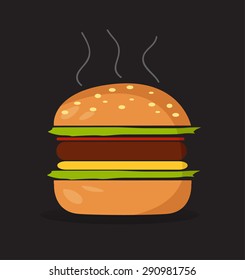 burger symbol hamburger icon design