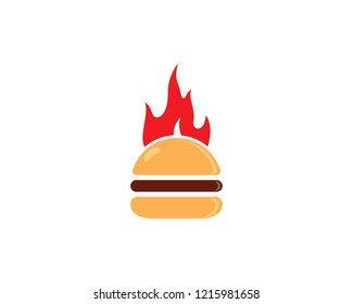 Burger symbol illustration