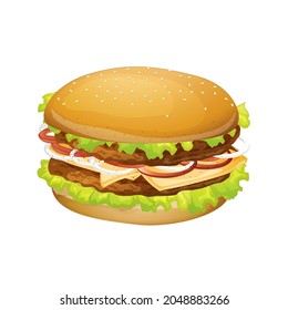 burger vector doodle sketch illustration