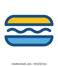 Burger Vector Icon