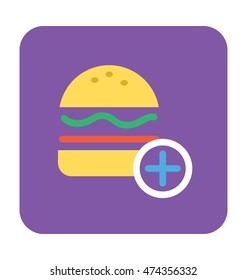 Burger Vector Icon