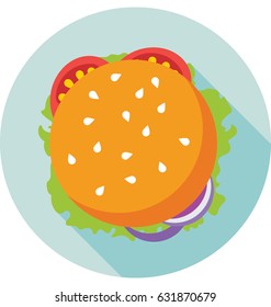 Burger Vector Icon