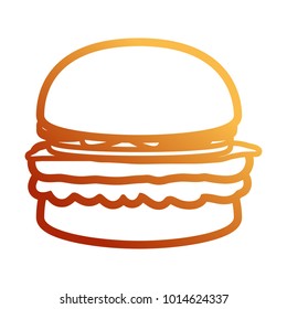 burger vector illustration