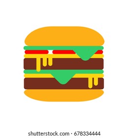 Burger Vector Illustration