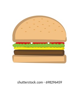 Burger Vector Illustration