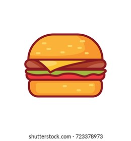 Burger Vector Illustration
