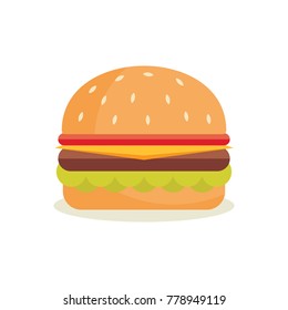 Burger vector illustration 