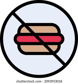 burger Vector illustration on a transparent background. Premium quality symbols. Stroke vector icon for concept and graphic design.