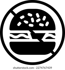 burger Vector illustration on a transparent background. Premium quality symmbols. Glyphs vector icons for concept and graphic design.