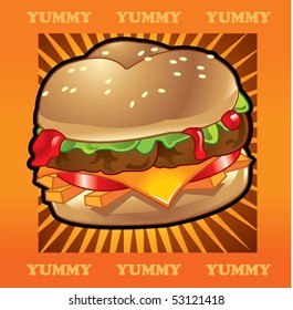 burger zoom out