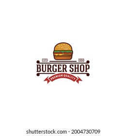 burgers fresh and tasty vector design logo in white background