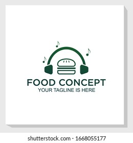 burgers logo template design vector, restaurant, junk food logo vector