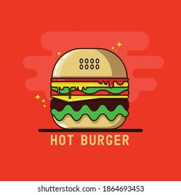 the burgers are still warm