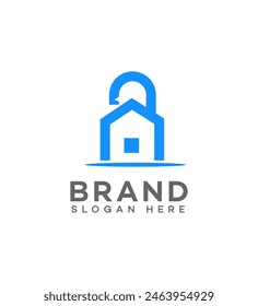 burglar alarm logo Identity Sign Symbol Template  