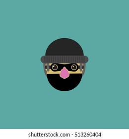 Burglar character wallpaper