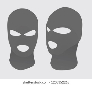 Burglar hat. vector illustration