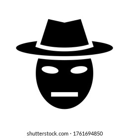 burglar  icon or logo isolated sign symbol vector illustration - high quality black style vector icons
