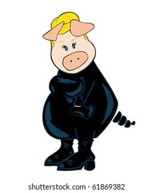 Burglar Pig.