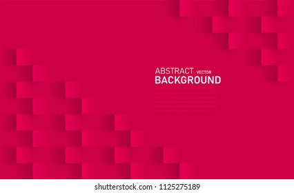 Burgundy abstract texture. Vector background 3D paper in origami style can be used in presentation, website, mobile application, cover design, book design, corporate identity design or advertising.
