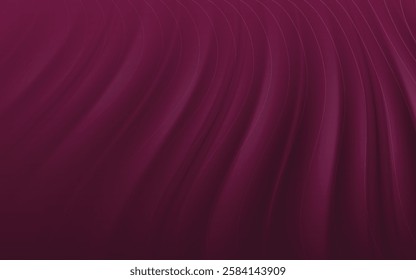 burgundy background with abstract wavy lines composition