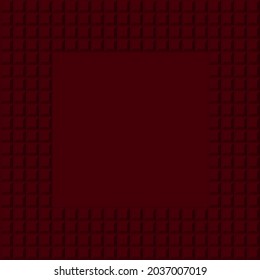 Burgundy geometric frame background. Vector illustration. 
