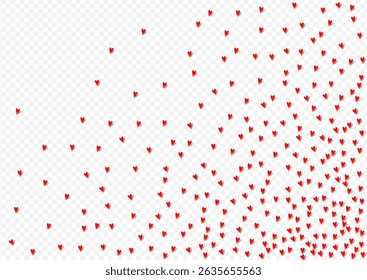 Burgundy Hearts Vector White Backgound. 3d Heart Illustration. Maroon Color Love Confetti Card.