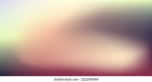 Burgundy mint cocktail gradient. Complex gradient of different colors, horizontal image. Vector gradient suitable for the Internet and printing.