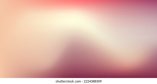 Burgundy mint cocktail gradient. Complex gradient of different colors, horizontal image. Vector gradient suitable for the Internet and printing.