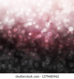 Burgundy vector pattern with circles. Colorful illustration with gradient dots in nature style. Design for your commercials.