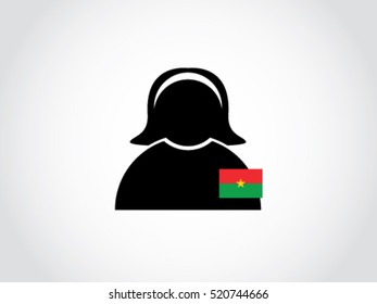 Burkina Faso Civics Woman