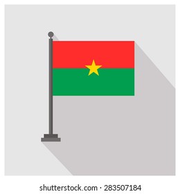 Burkina Faso Country flag
