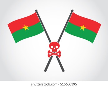 Burkina Faso Emblem Fatality