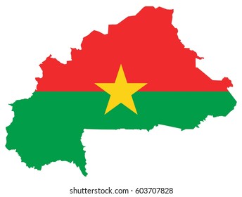 Sticker 4" Decal x1+2 BONUS BURKINA FASO Burkinabe Flag ex Upper Volta 100mm