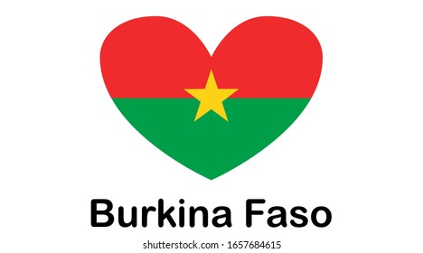 Burkina Faso flag, official colors and proportion correctly. National Burkina Faso flag.