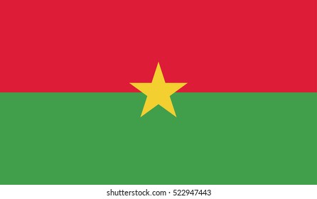 Burkina flag.