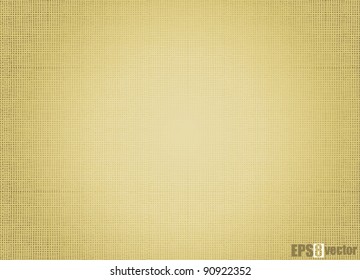 Burlap background pattern. Vector