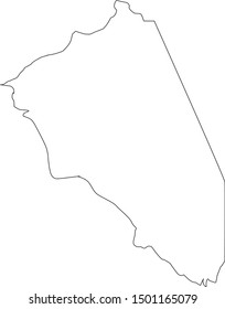 Burlington County Map In State Of New Jersey