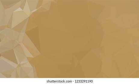 Burly Wood, Brown, Triangular  low poly, mosaic pattern background, Vector polygonal illustration graphic, Origami style with gradient,  racio 1:1,777 Ultra HD, 8K