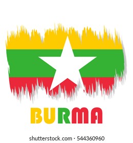 Burma Independence Day Design.