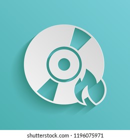 Burn CD or DVD icon