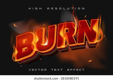 Burn Fire 3D Text Effect Vector Template is a professionally crafted editable typography design featuring realistic flames, glowing edges, dramatic lighting, and a bold three-dimensional appearance. The intense burning effect creates a powerful visual style that is perfect for attention-grabbing headlines, branding, and promotional graphics.

This artwork is 100% manually designed using professional vector illustration software. Every detail—including vector shapes, gradients, highlights, shadows, flame effects, glow, and depth—has been carefully created by hand to achieve a premium-quality result with clean vector paths and complete editability.