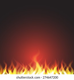 Burn flame fire