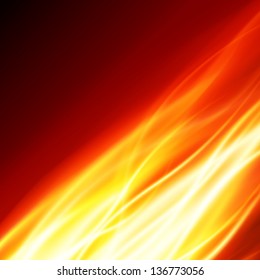 Burn flame fire vector background