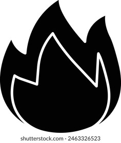 Burn Icon Design For Personal And Commercial Use.