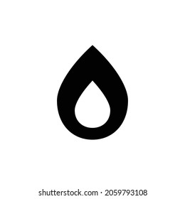 Brandsymbol. Flaches Design einzeln auf weißem Hintergrund. Vektorgrafik