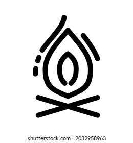 burn icon or logo isolated sign symbol vector illustration - high quality black style vector icons
