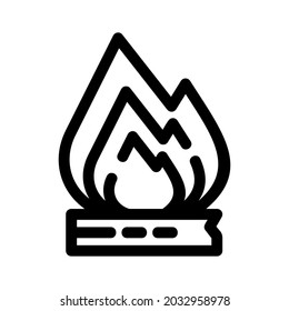 burn icon or logo isolated sign symbol vector illustration - high quality black style vector icons
